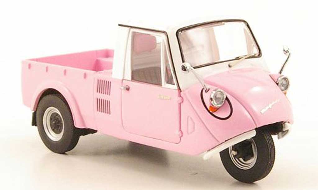 Mazda K360 1/43 Ebbro pink/wit 1962 modelauto