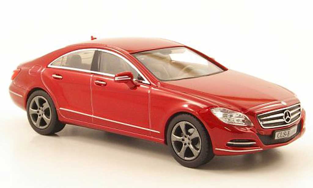 Mercedes Classe CLS 1/43 Norev (C218) rood 2011 modelauto