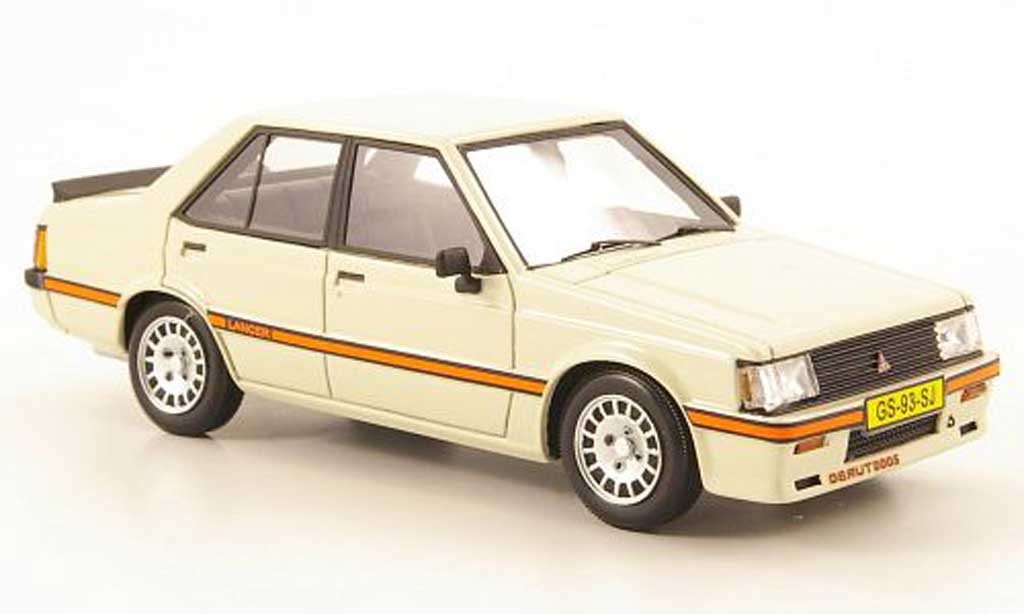 Mitsubishi Lancer 2000 Turbo 1/43 Neo 2000 Turbo EX PW cremewit 1980 modelauto