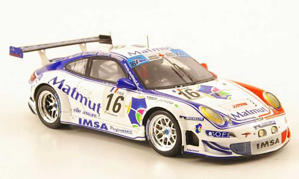 Porsche 997 GT3 RSR 1/43 Spark GT3 RSR 2010 No.16 Matmut 24h Spa modelauto