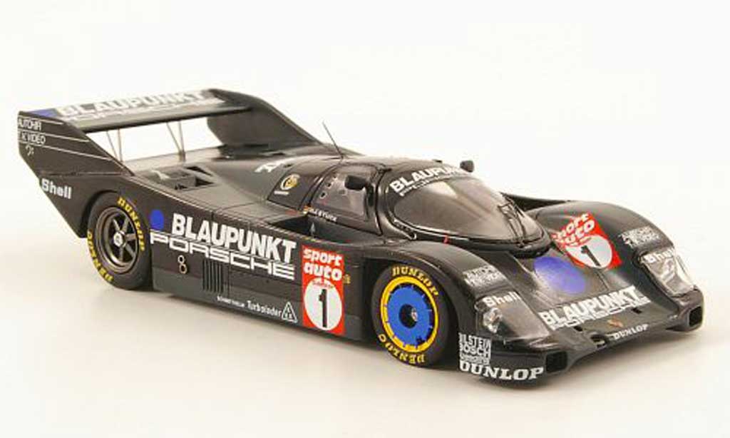 Porsche 962 1986 1/43 Spark 1986 No.1 blauwpunkt sport auto Supercup modelauto