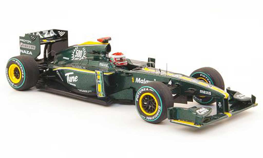 Lotus F1 2010 1/43 Spark 2010 T127 No.18 J.Trulli GP Europa modelauto