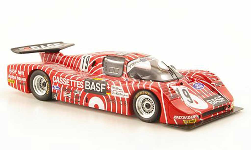 Ford F1 1982 1/43 Bizarre 1982 Sauber SHS C6 No.19 BASF 24h Le Mans modelauto