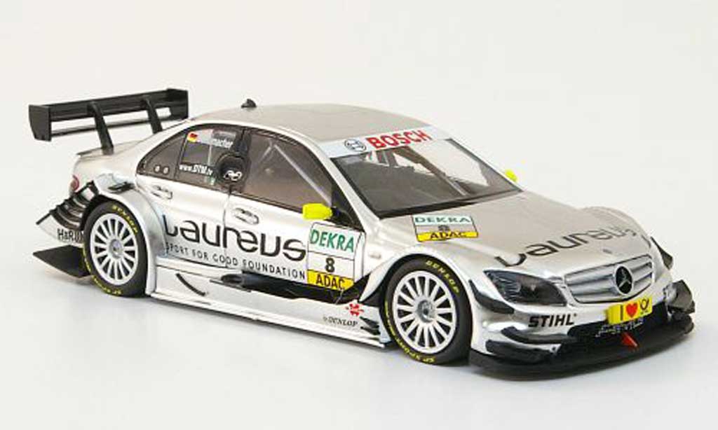Mercedes Classe C DTM 1/43 Minichamps DTM 09 No.8 Team Laureus AMG Saison 2010 modelauto