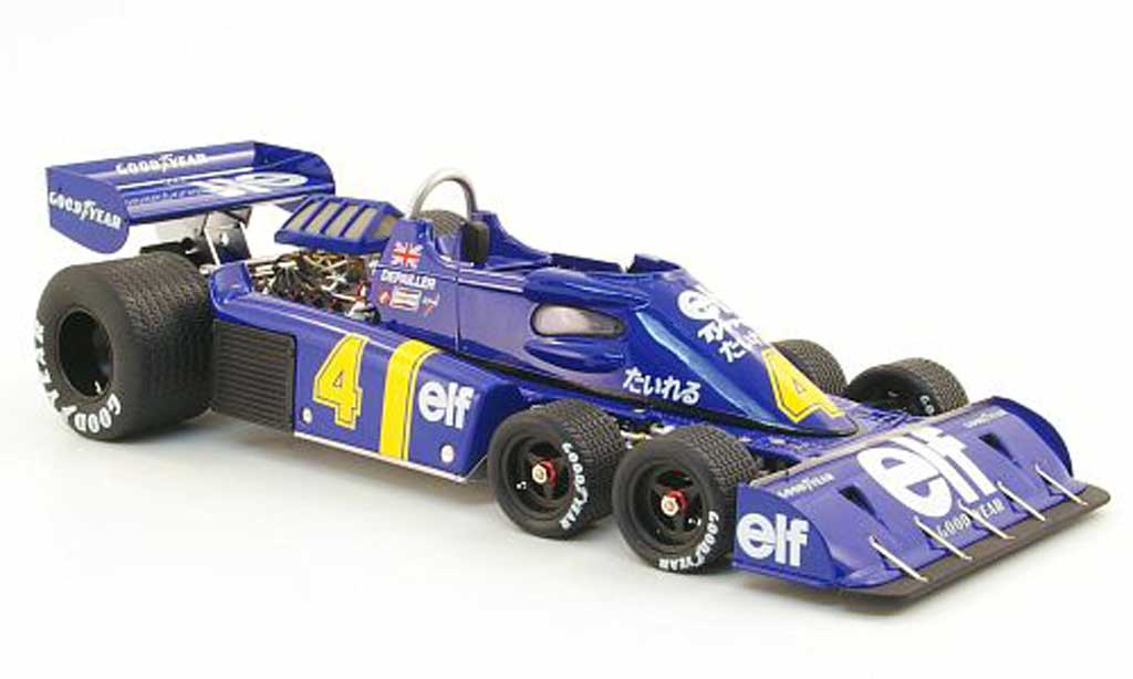 Tyrrell P34 1/18 Kyosho no.4 elf gp japan 1976 p.depailler modelauto