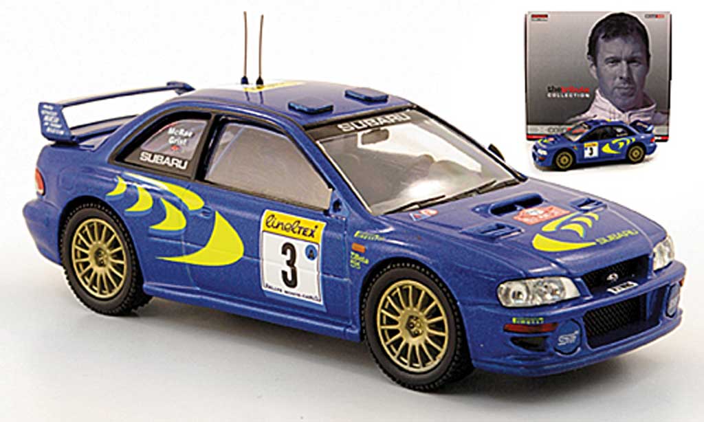 Subaru Impreza WRC 1/43 Vanguards WRC No.3 Rally Monte Carlo 1998 modelauto