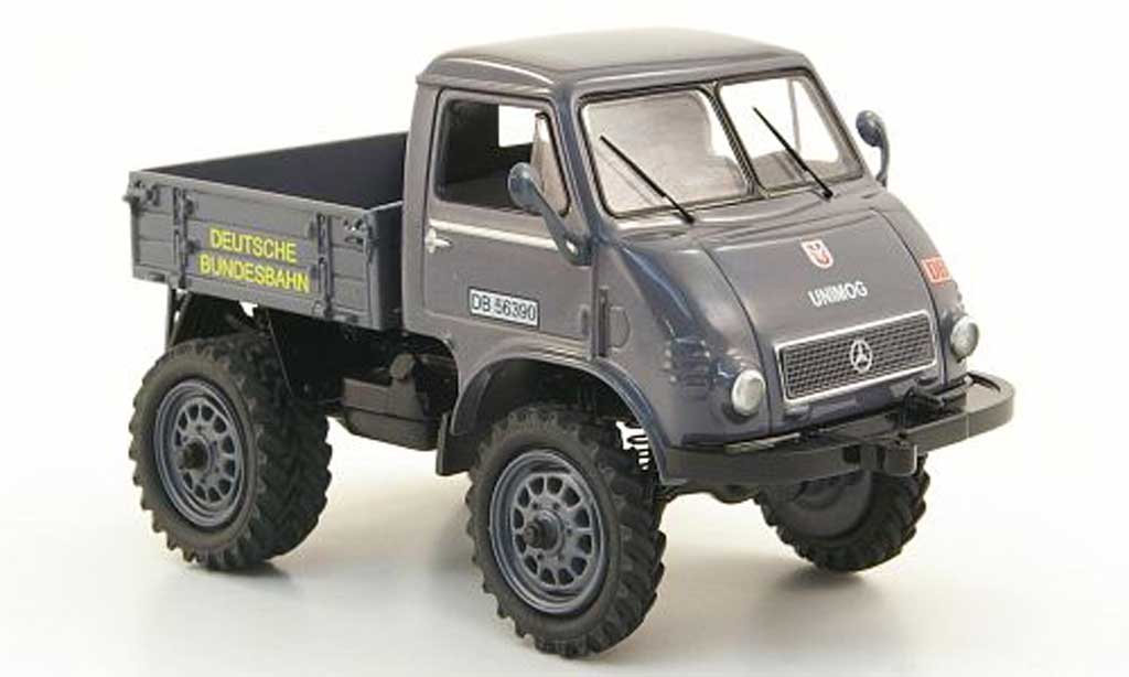 Mercedes Unimog 1/43 Schuco 401 Deutsche Bundesbahn modelauto