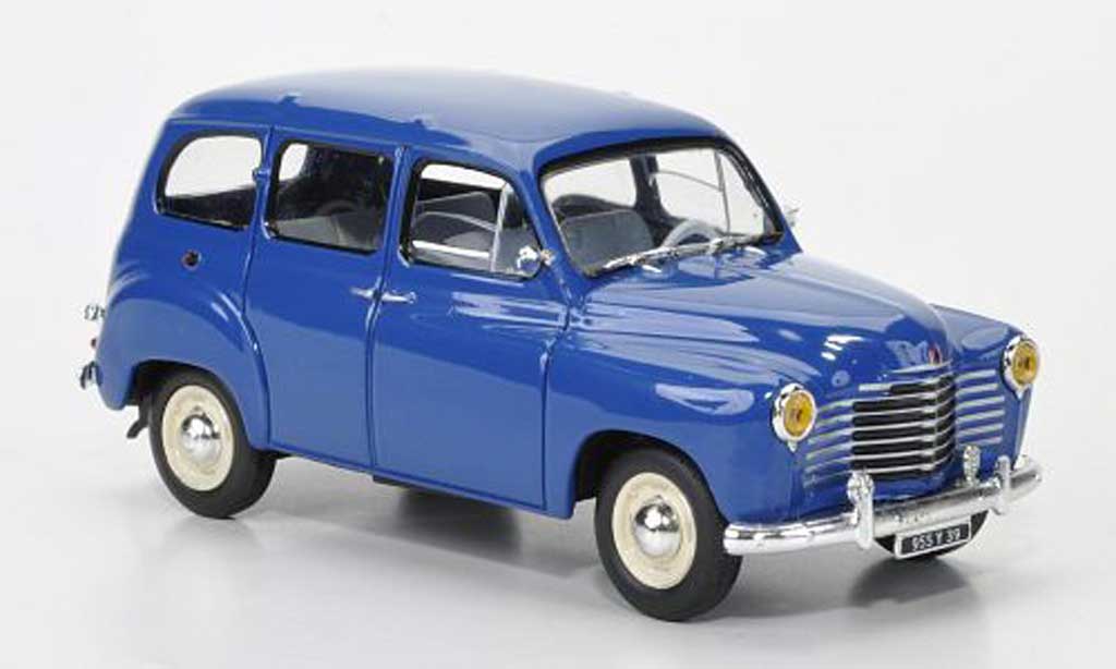 Renault Colorale 1/43 Solido Prairie blauw 1953 modelauto