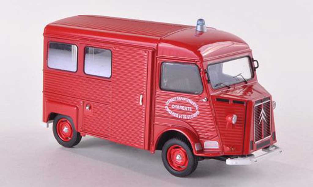 Citroen HY 1/43 Solido Brandweer 1969 modelauto