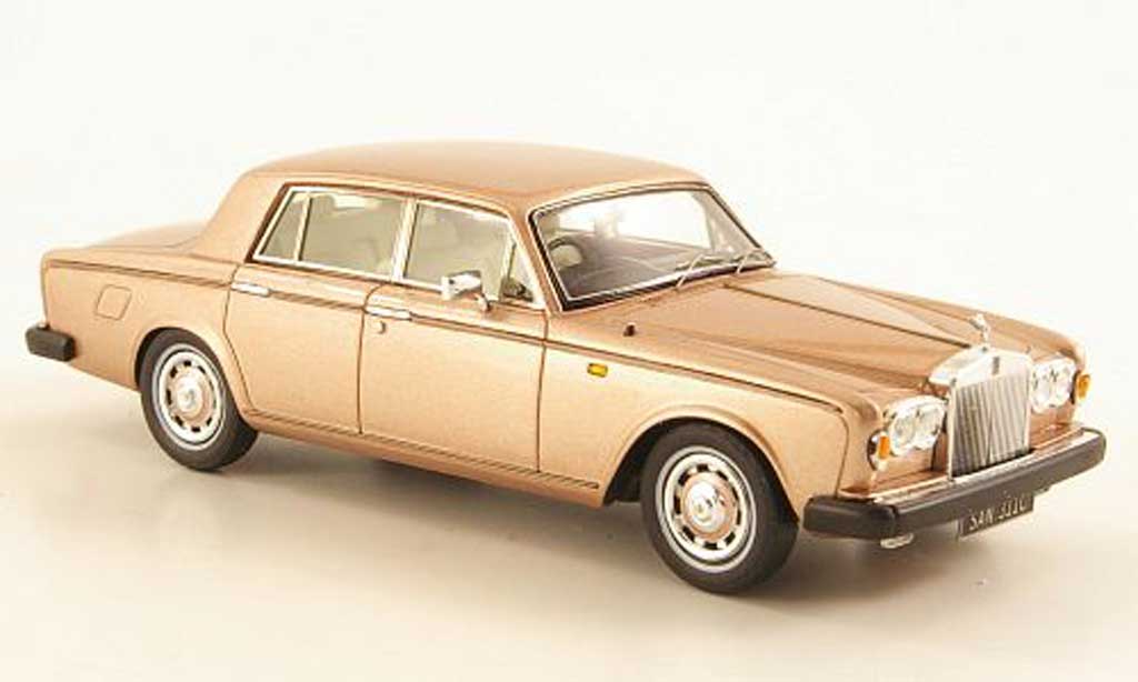 Rolls Royce Silver Shadow 1/43 TrueScale Miniatures ll Park Ward beige 1979 modelauto