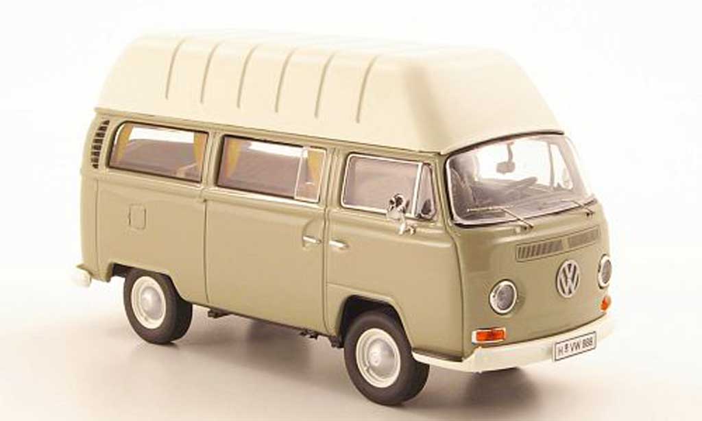 Volkswagen T2 A 1/43 Premium ClassiXXs A Camper grijs modelauto