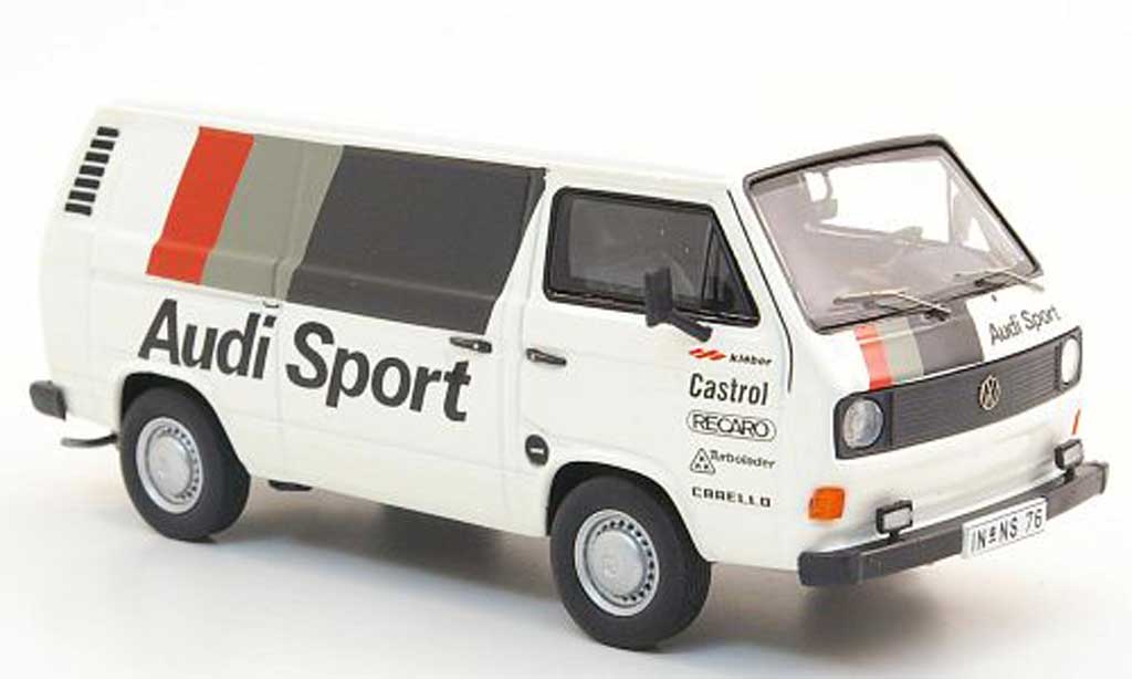 Volkswagen T3 A 1/43 Premium ClassiXXs A a Kasten Audi Sport modelauto