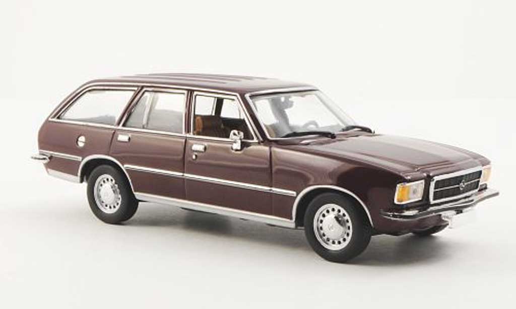Opel Rekord 1/43 Minichamps D Caravan rood 1975 modelauto