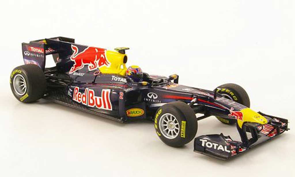 Renault F1 2011 1/43 Minichamps 2011 Red Bull No.2 M.Webber Prasentation modelauto