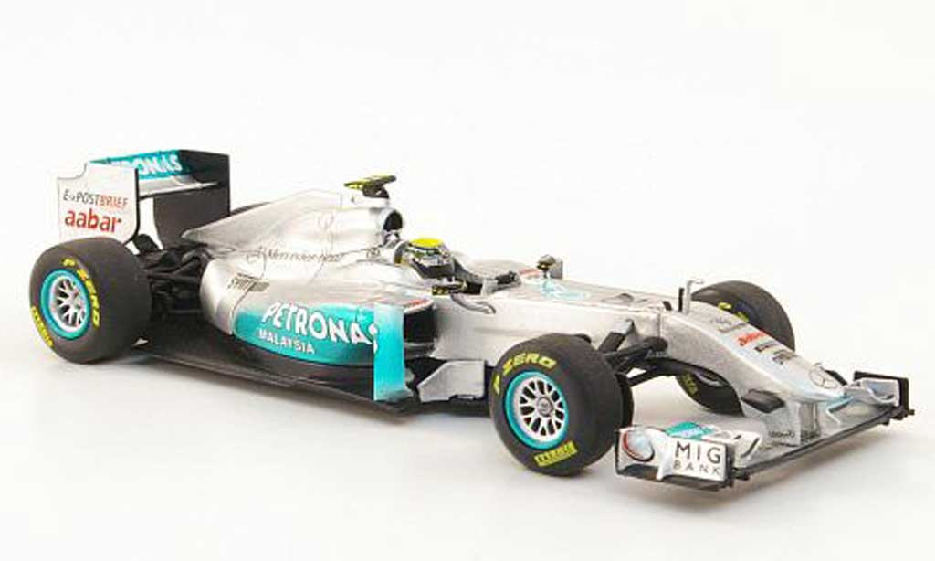 Mercedes F1 2011 1/43 Minichamps 2011 GP Team No.8 Petronas N.Rosberg Showcar modelauto
