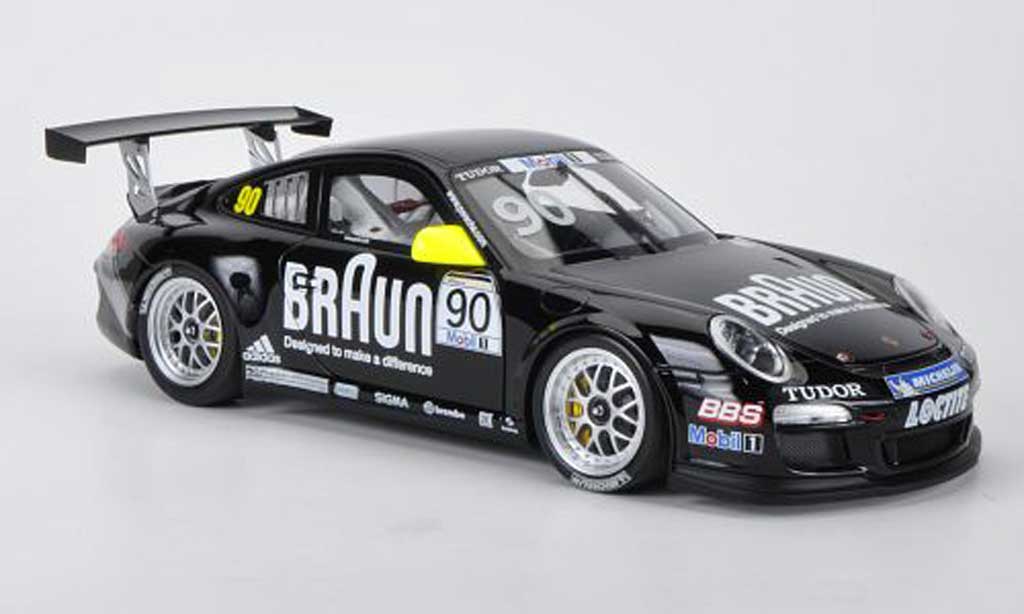 Porsche 997 GT3 CUP 1/18 Minichamps GT3 Cup 2010 No.90 Braun Vip - Supercup modelauto