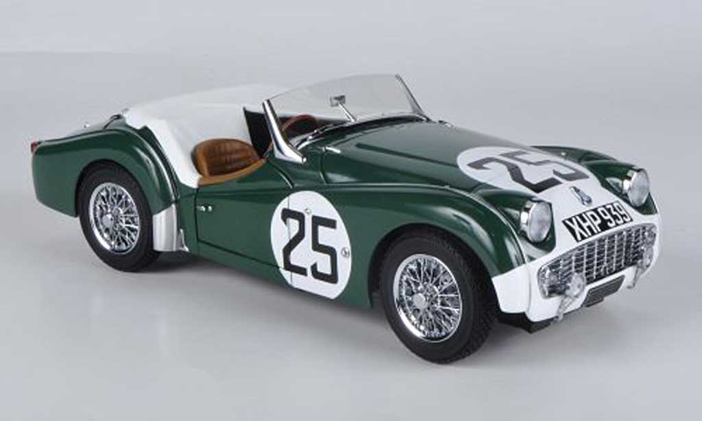 Triumph TR3 S 1/18 Kyosho S No.25 24h Le Mans 1959 modelauto