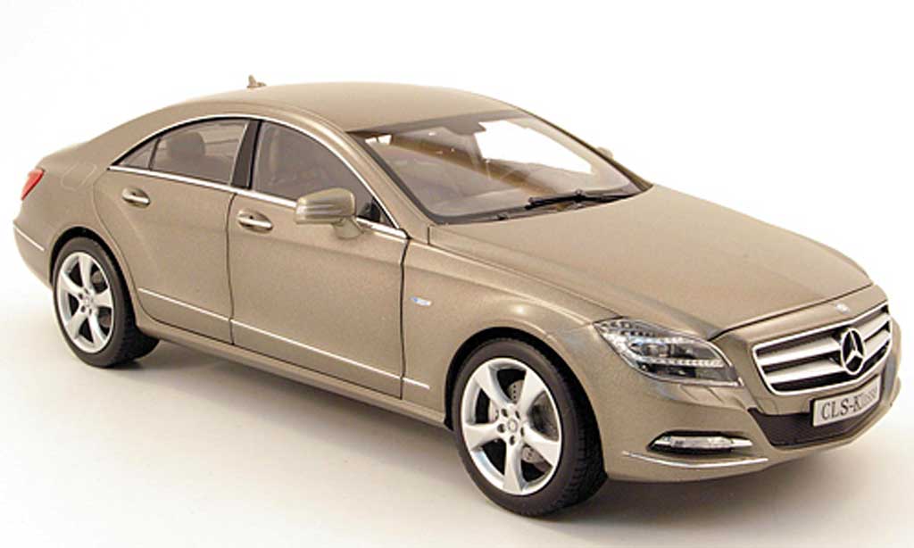 Mercedes Classe CLS 1/18 Norev (c218) matt grijs 2011 modelauto