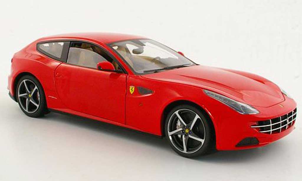 Ferrari FF 1/18 Hot Wheels Elite rood 2011 modelauto