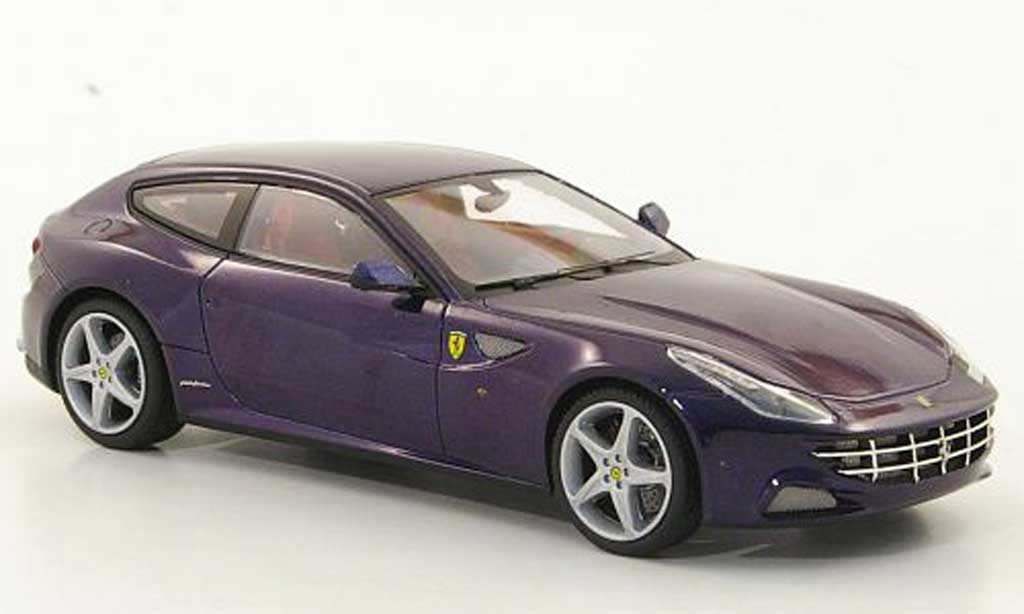 Ferrari FF 1/43 Hot Wheels Elite blauw (Elite) 2011 modelauto