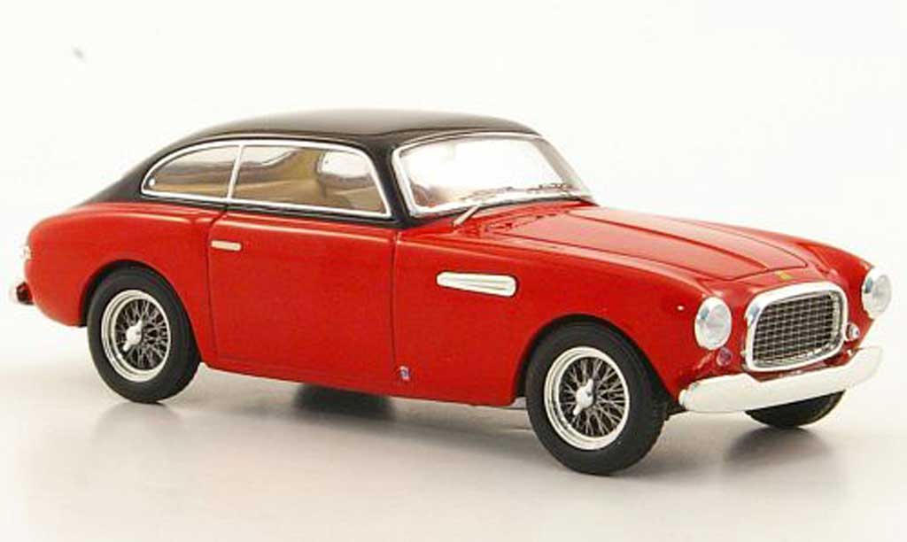 Ferrari 212 1/43 Hot Wheels Elite Inter Vignale rood/zwart (Elite) modelauto