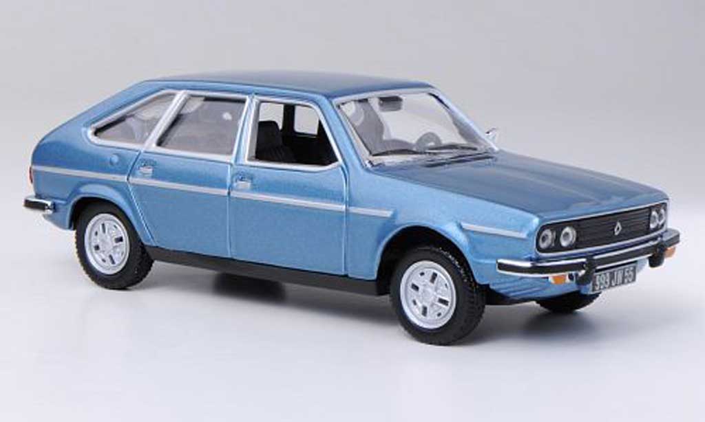 Renault 30 1/43 Norev TS blauw 1978 modelauto