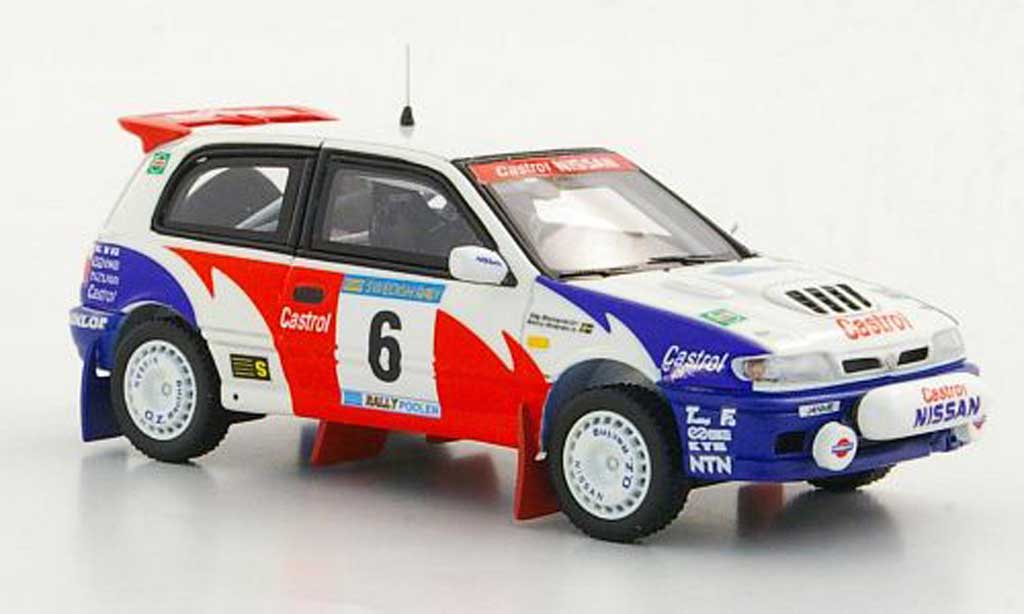 Nissan Pulsar 1/43 Provence Moulage GTI-R No.6 S.Blomqvist / B. Melander Rally Schweden 1992 modelauto