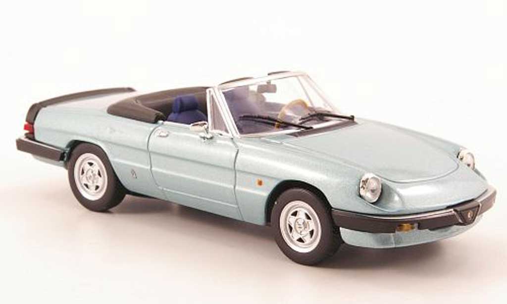 Alfa Romeo Spider 1983 1/43 Minichamps 1983 2.0 grijs grun modelauto