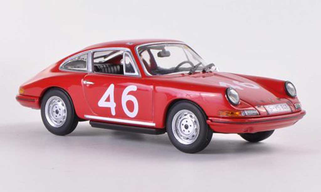 Porsche 911 S 1/43 Minichamps S No.46 B.Cahier / J.-C.Killy Targa Florio 1967 modelauto