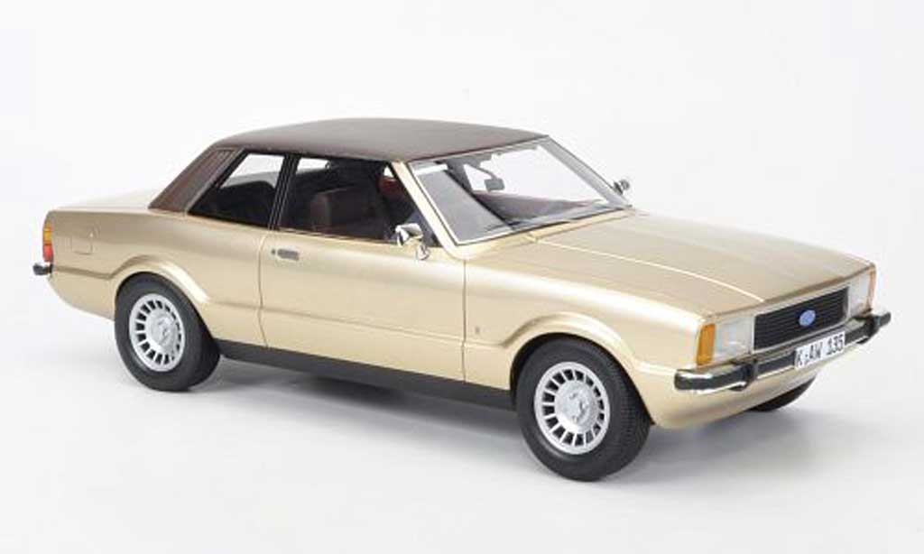 Ford Taunus 1/18 Neo TC2 Ghia or/bruin 1976 modelauto