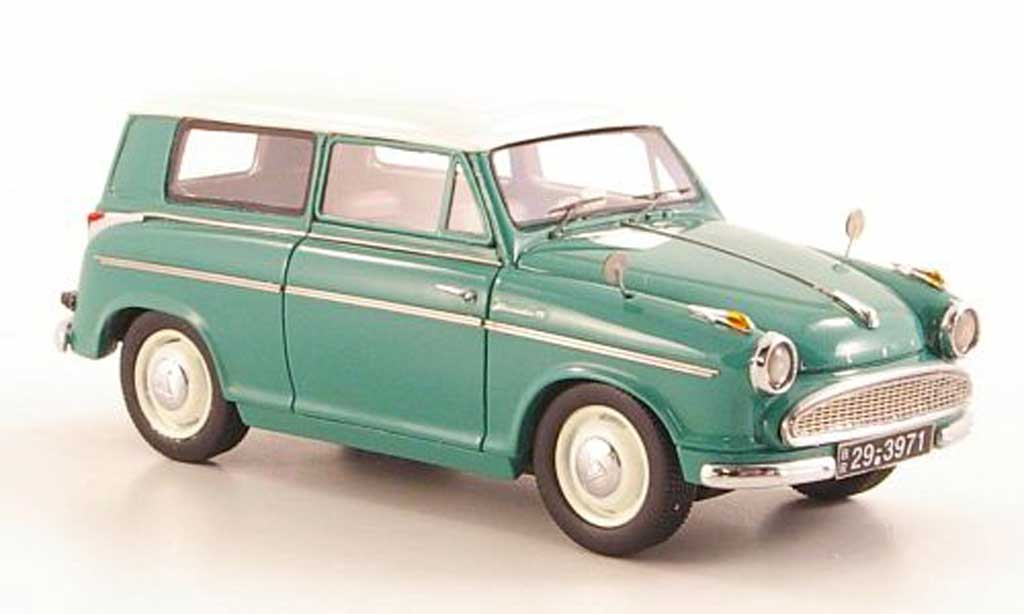 Lloyd Alexander 1/43 Neo Stationwagen grun/wit 1958 modelauto