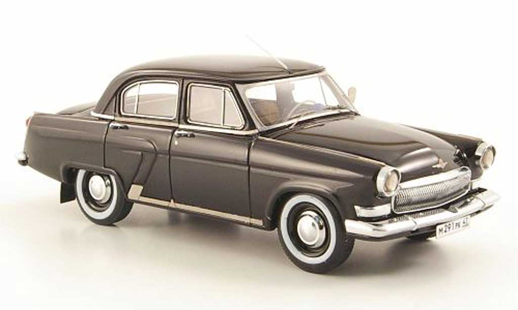 Gaz M21 1/43 Neo zwart 1970 modelauto