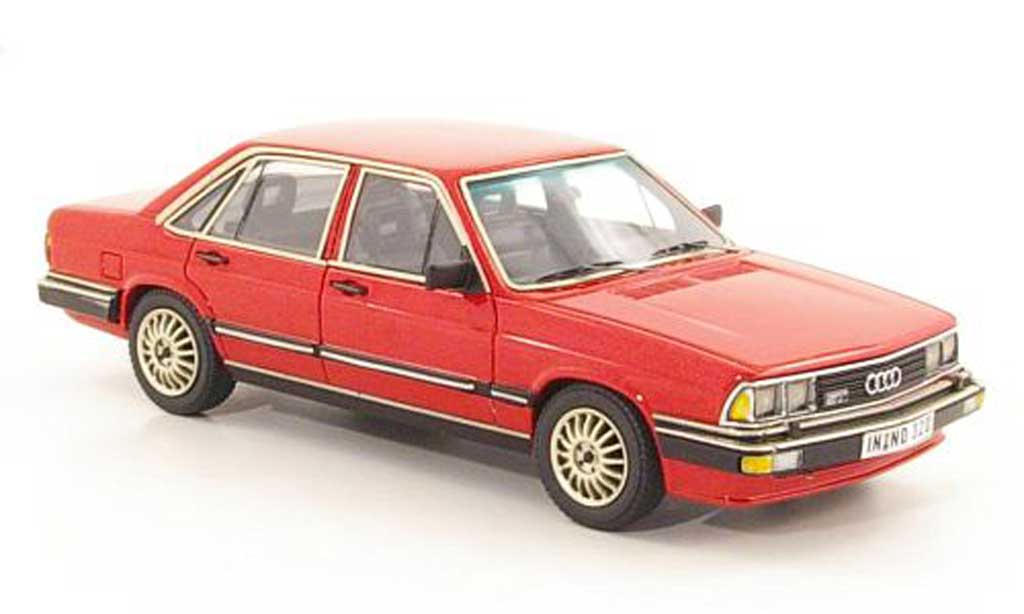 Audi 200 1/43 Neo 5T (Typ 43) rood 1980 modelauto