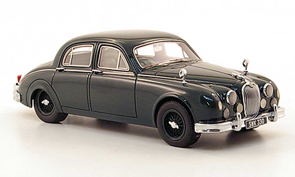Jaguar MK 1 1/43 Neo 1 3.4 zwart-groen 1955 modelauto