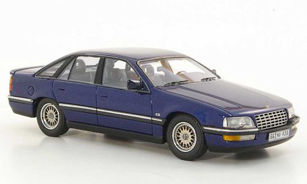 Opel Senator 1/43 Neo B 3.0i 24V blauw 1990 modelauto
