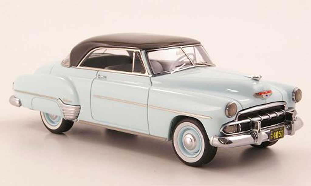 Chevrolet De Luxe 1/43 Neo Styleline Hardtop Coupe blauw/grijs 1952 modelauto