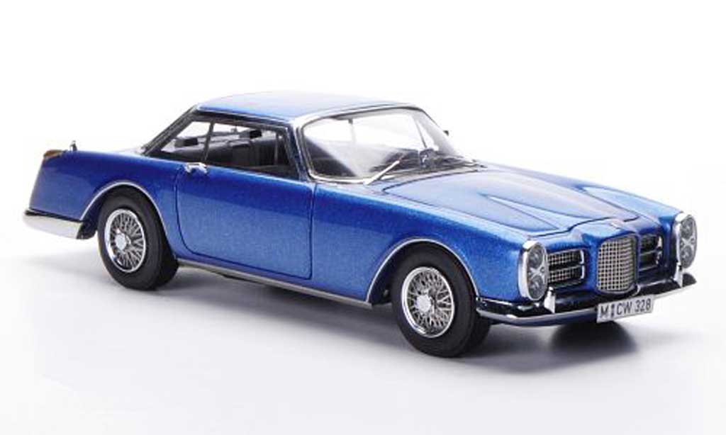 Facel Vega II 1963 1/43 Neo 1963 blauw modelauto