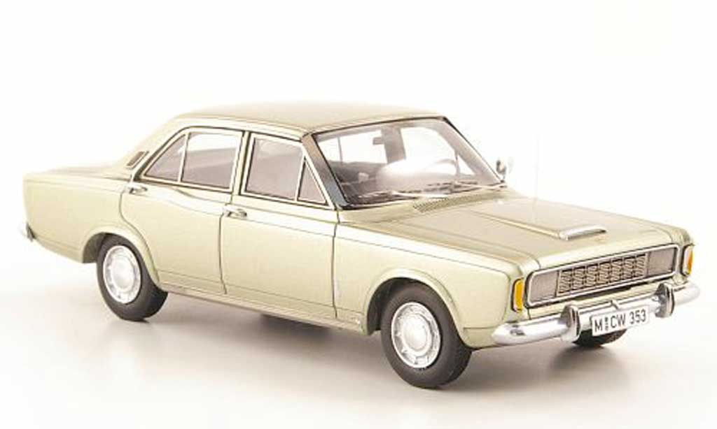 Ford Taunus 1968 1/43 Neo 1968 (P7a) 20M gold limited edition modelauto