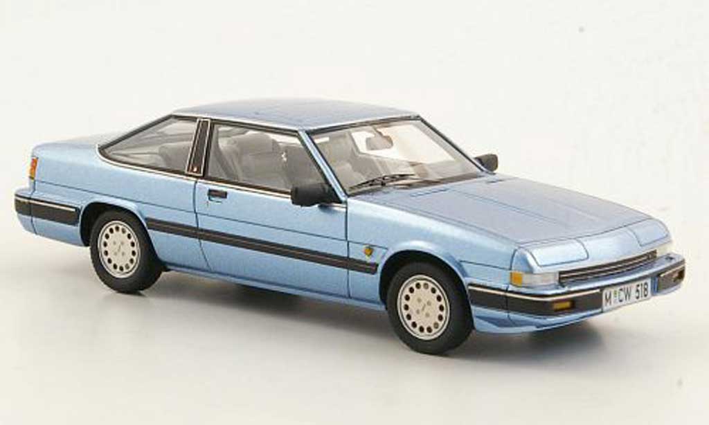 Mazda 929 1/43 Neo Coupe grijs blauw limited edition 1985 modelauto