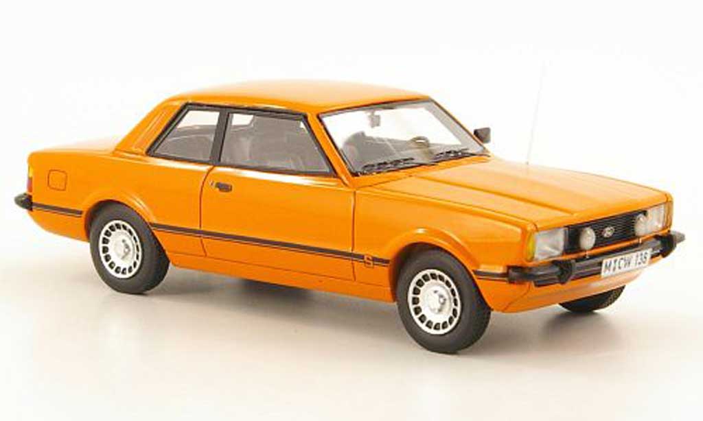 Ford Taunus 1976 1/43 Neo 1976 TC2 2.3 S oranje limited edition modelauto