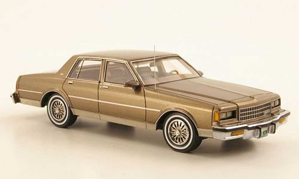 Chevrolet Caprice Classic 1/43 American Excellence bruin limited edition 1985 modelauto