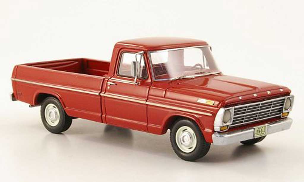 Ford F-100 1/43 Neo F 100 rood 1968 modelauto