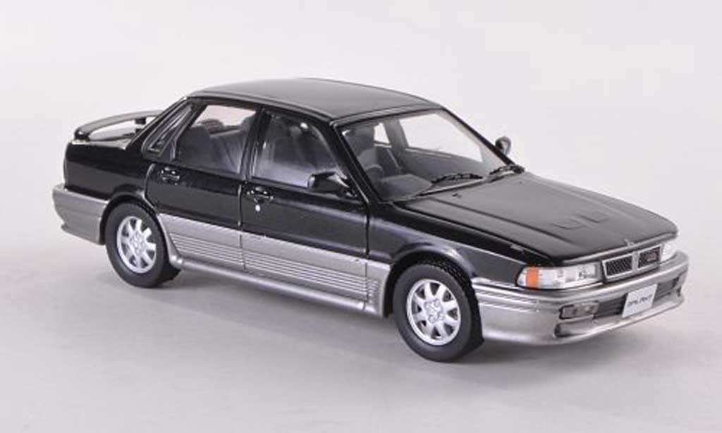Mitsubishi Galant VR4 1/43 IXO VR4 zwart 1987 modelauto