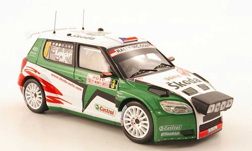Skoda Fabia S2000 1/43 IXO S2000 No.3 Rally Monte Carlo 2010 modelauto