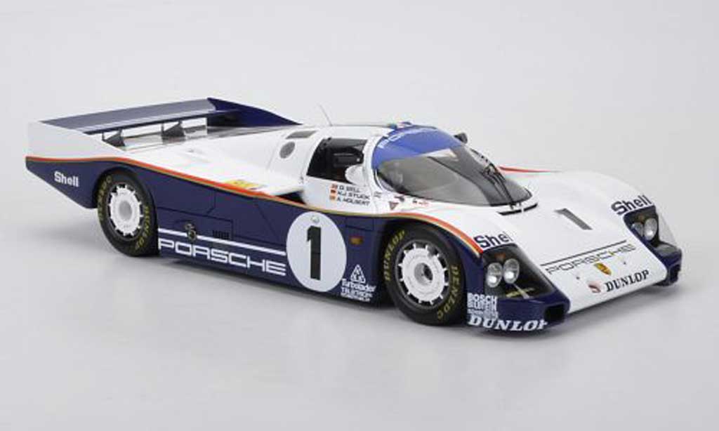 Porsche 962 1986 1/18 Spark 1986 C No.1 rojohmans D.Bell/A.Holbert/H.J.Stuck 24h Le Mans modelauto