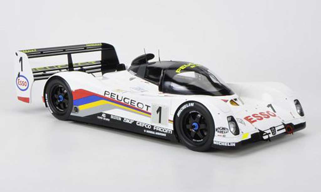 Peugeot 905 1992 1/18 Spark 1992 No.1 D.Warwick / Y.Dalmas / M.Jaussaud 24h Le Mans modelauto