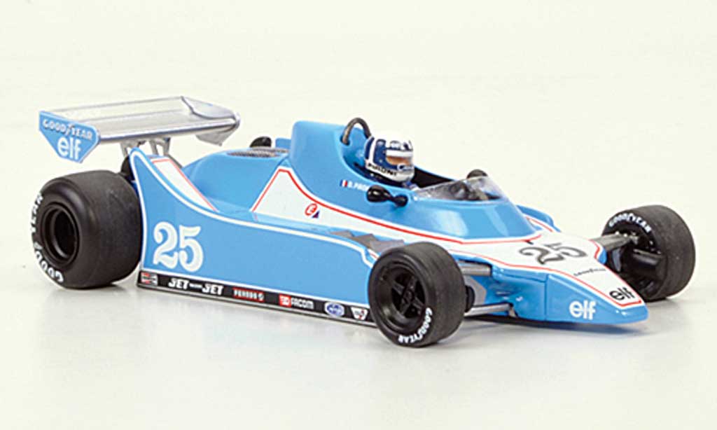Ligier JS11 1/43 Spark 15 No.25 Gitanes D.Pironi GP Belgien 1980 modelauto