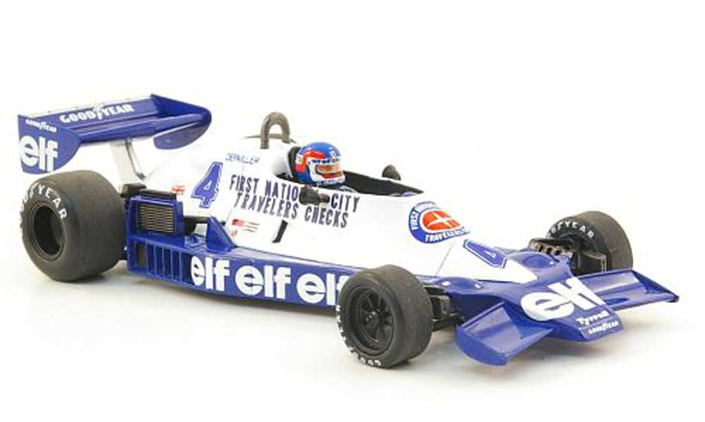 Tyrrell 008 1/43 Spark No.4 Elf P.Depailler GP Monaco 1978 modelauto