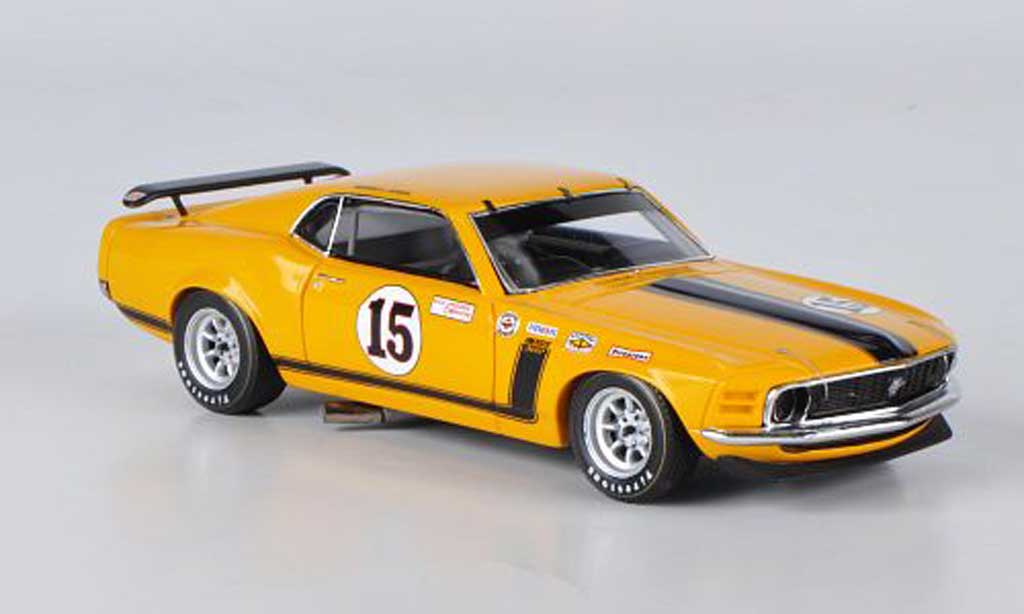 Ford Mustang 1970 1/43 Spark 1970 Boss 302 No.15 Parnelli Jones Trans-Am modelauto