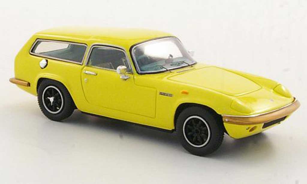 Lotus Elan 1/43 Spark S4 Hexagon Estate geel RHD 1971 modelauto
